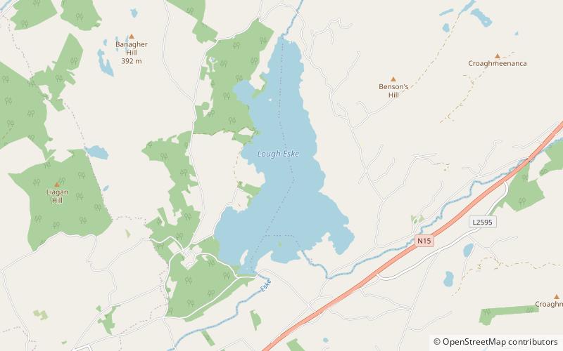 Lough Eske location map