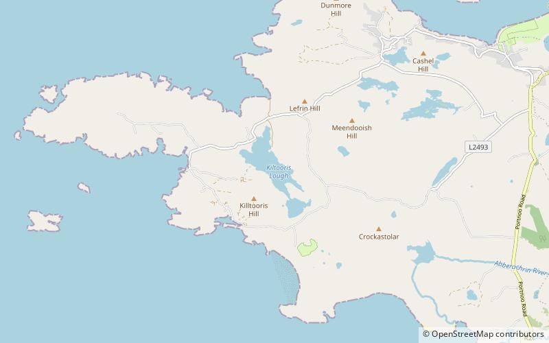 Kiltooris Lough location map