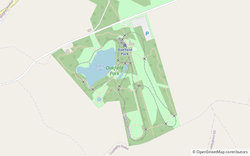 Oakfield Park location map