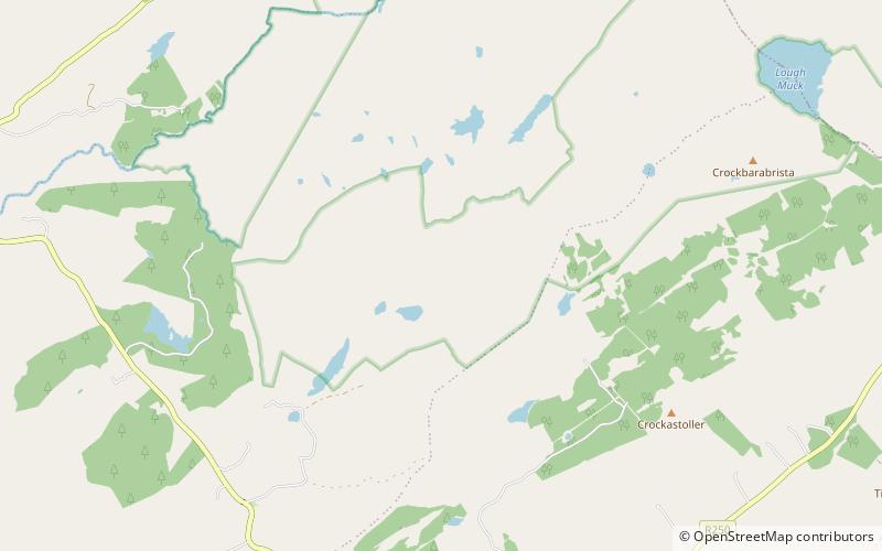 meenachullion bog park narodowy glenveagh location map