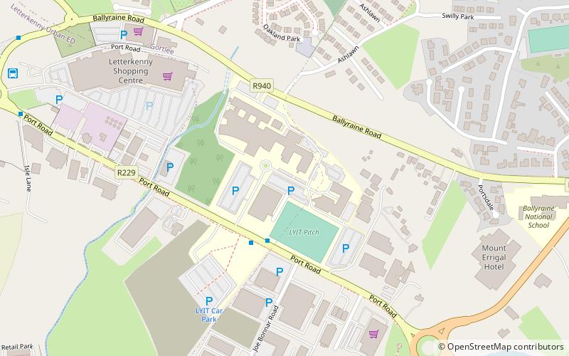 Letterkenny Institute of Technology location map