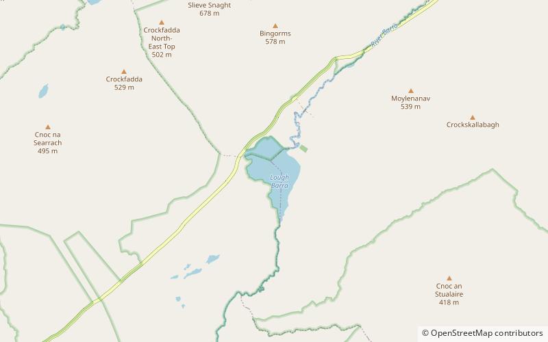 Lough Barra location map