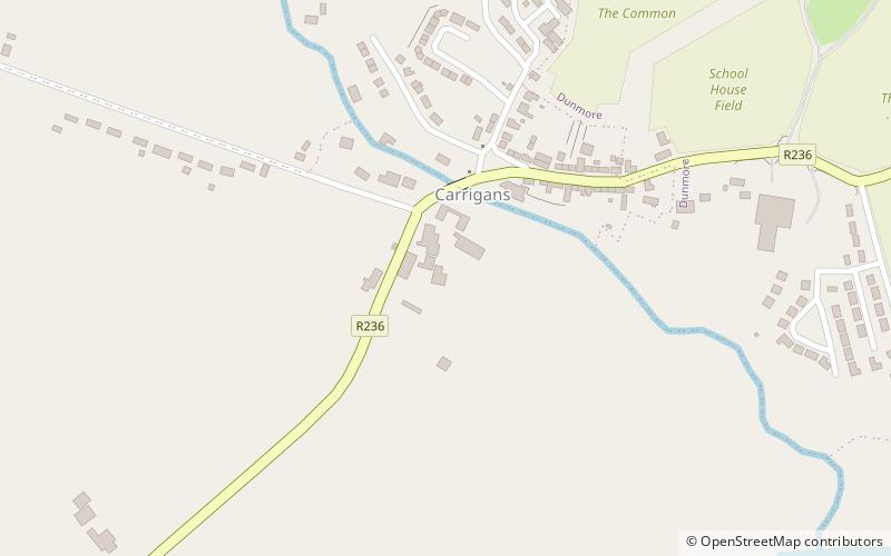 Carrigans location map