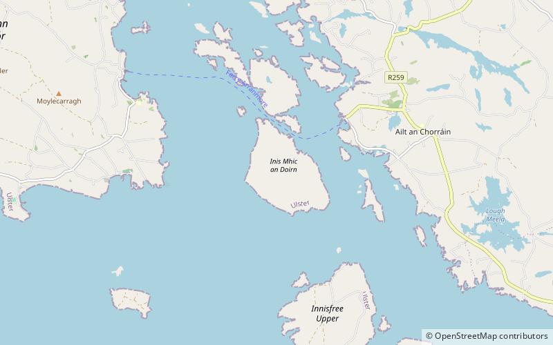 Rutland Island location map