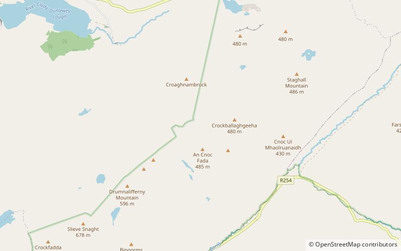 Poisoned Glen location map