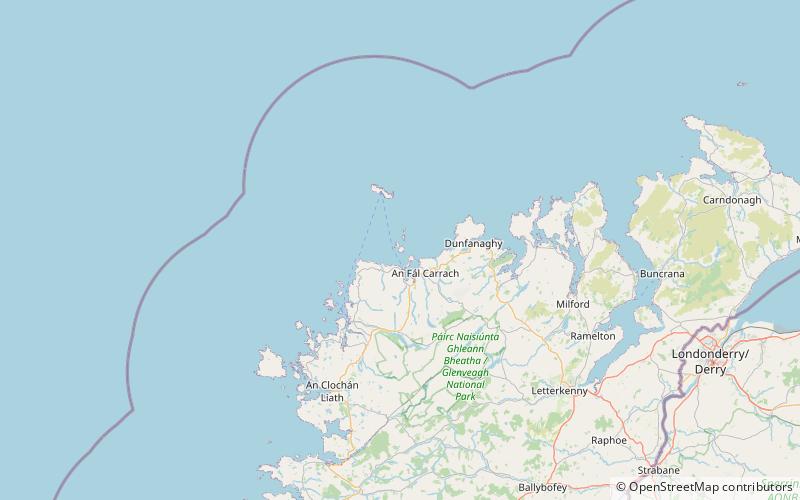 Inishbofin location map