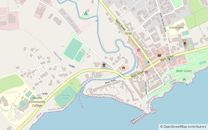 moville yoga location map
