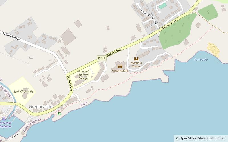 Northburgh Castle location map