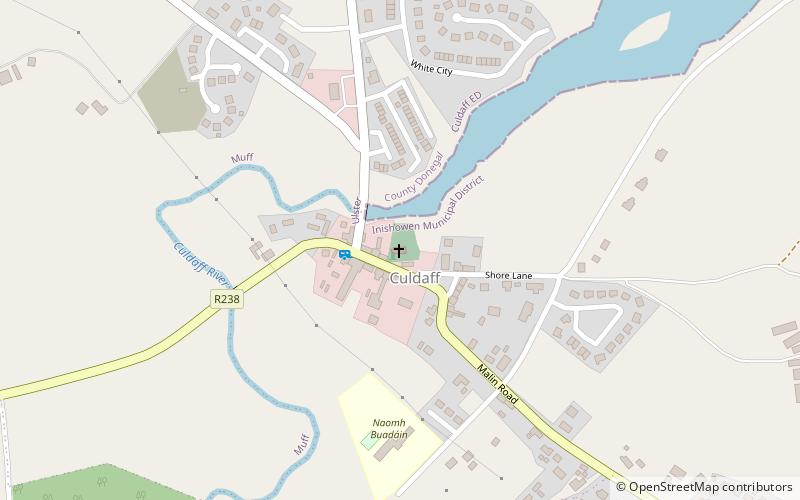 Culdaff location map