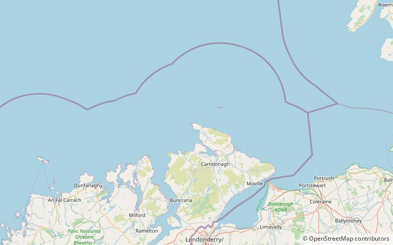 Wild Atlantic Way location map