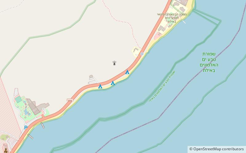 ofir beach location map