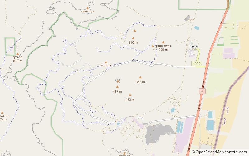 parc national de timna reserve de hai bar location map