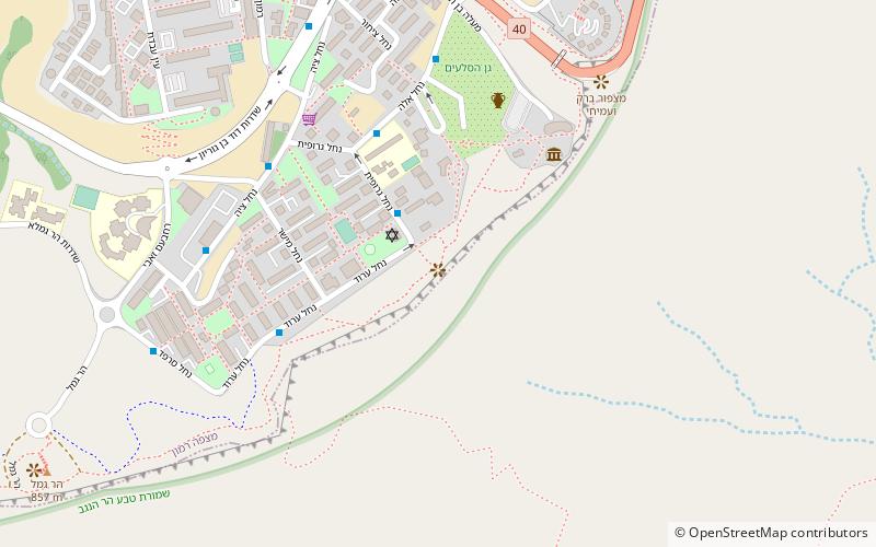 the albert promenade mitzpe ramon location map
