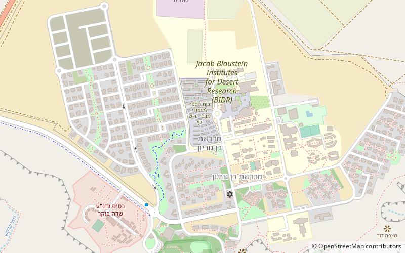 Albert Katz International School for Desert Studies location map