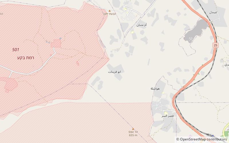 Abu Qrenat location map