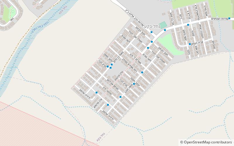 Nahal Beka location map