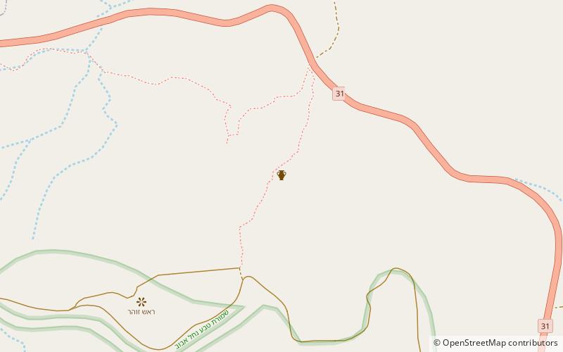 upper zohar location map