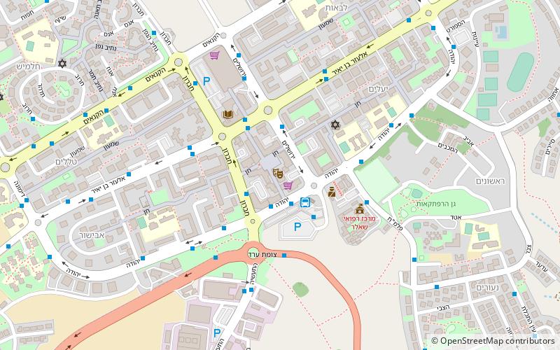 oron arad location map