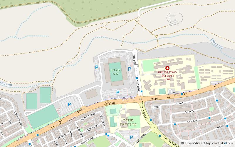 Turner Stadium location map