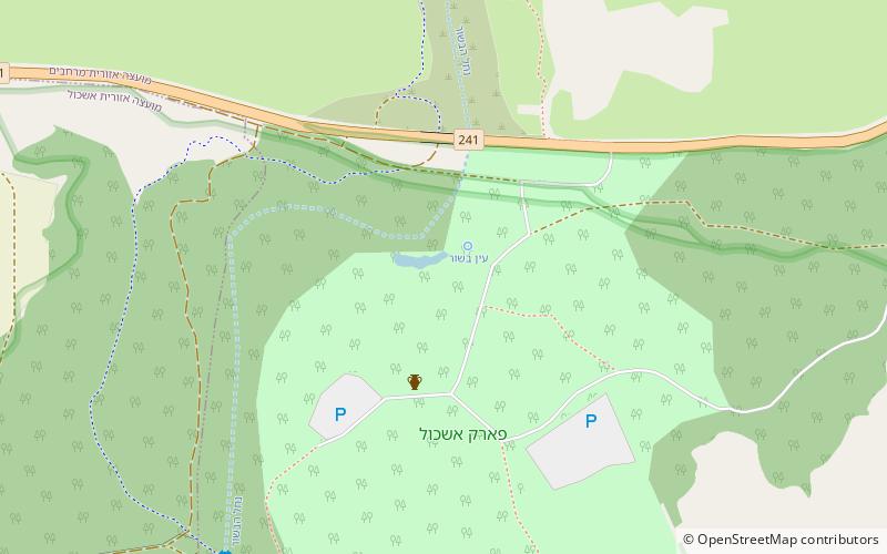 Eshkol National Park location map