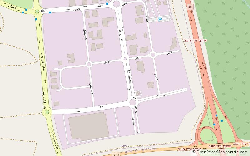 Idan HaNegev location map