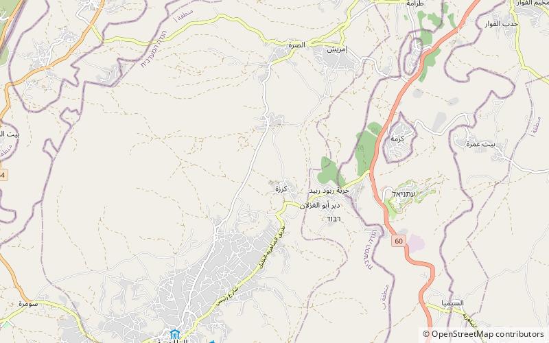 Mont Hébron location map