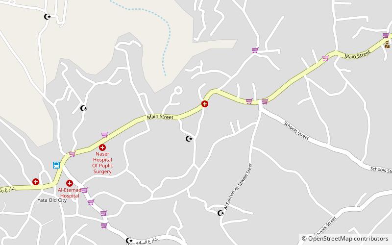 Yatta location map