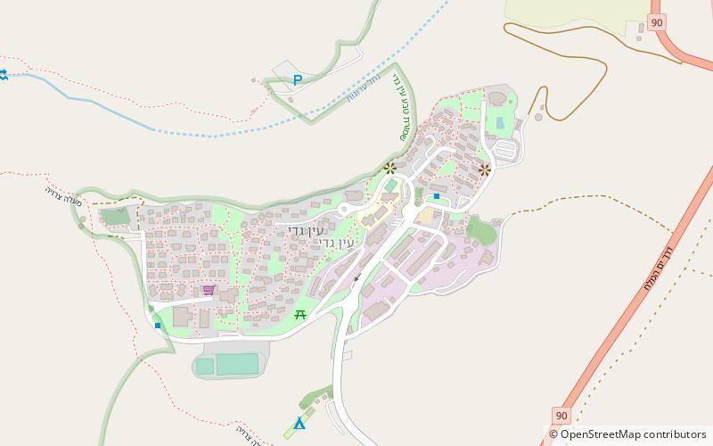 ein gedi eco park location map