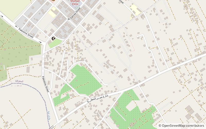 Tell el-Ajjul location map