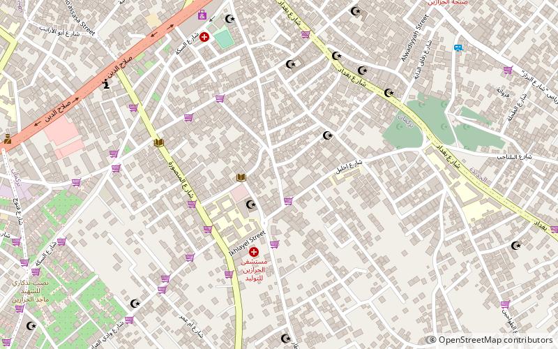 shujaiyya gaza city location map