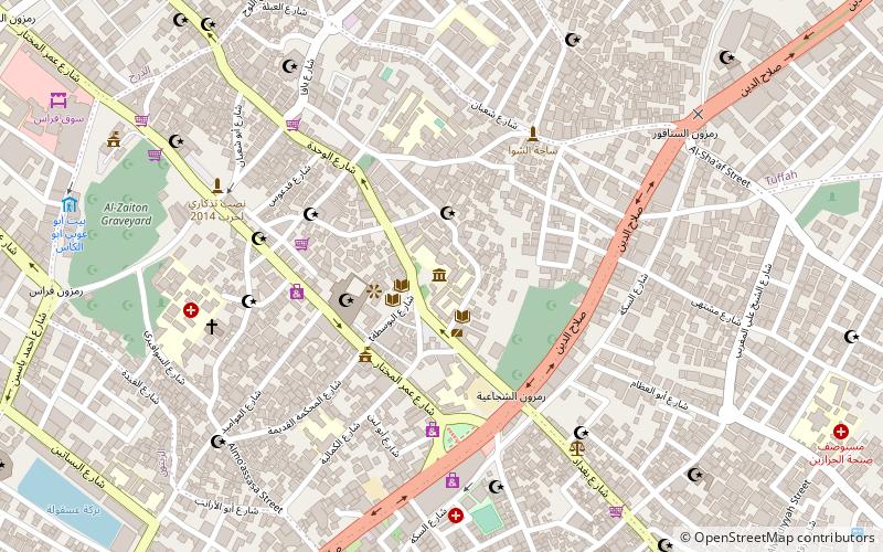 Qasr al-Basha location map