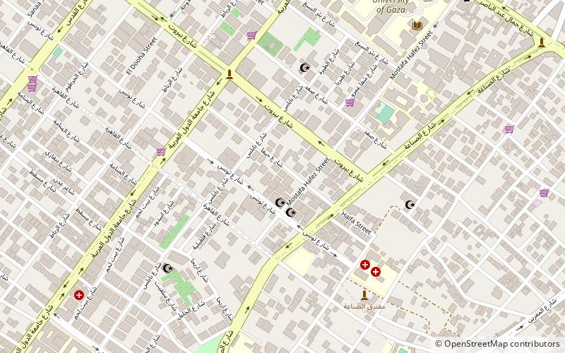 tel al hawa gaza city location map