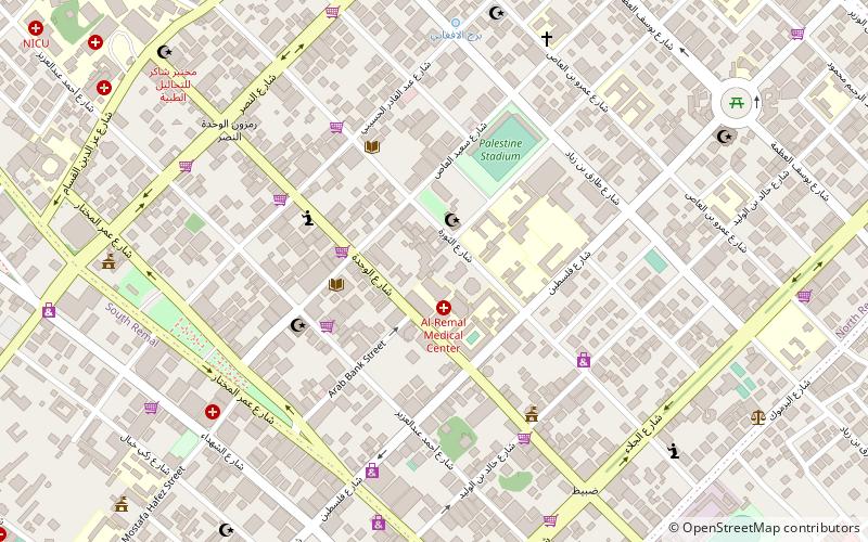 gaza location map