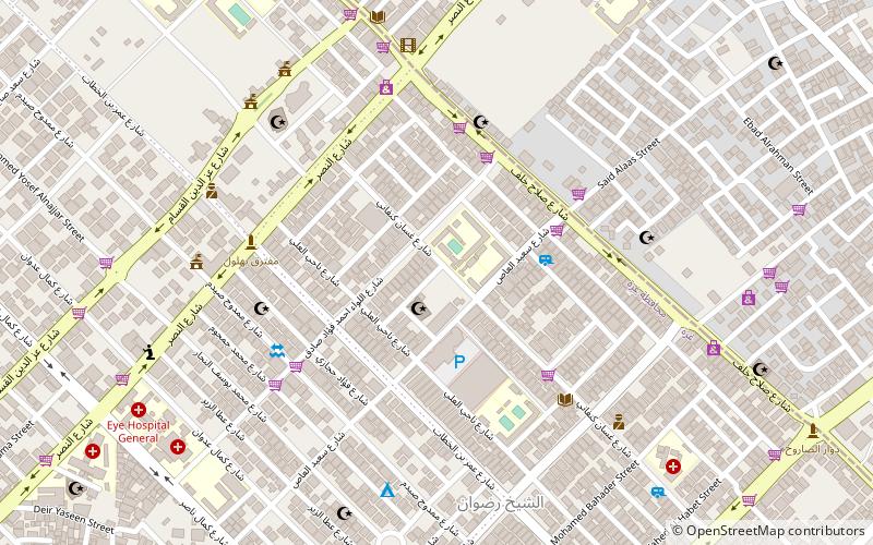 sheikh radwan gaza city location map