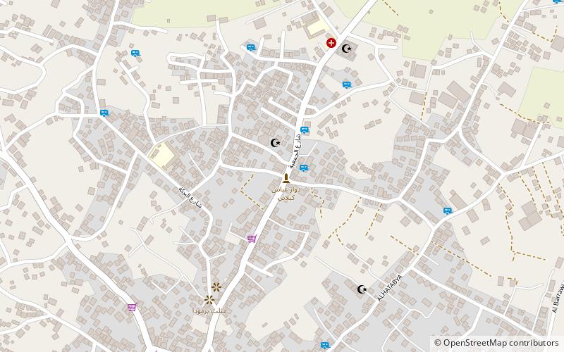 beit lahia bande de gaza location map