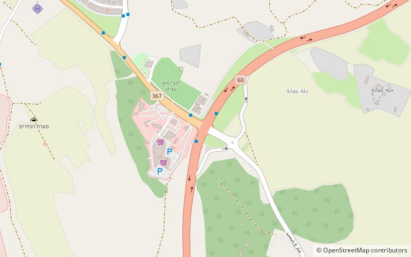 Gush Etzion Junction location map
