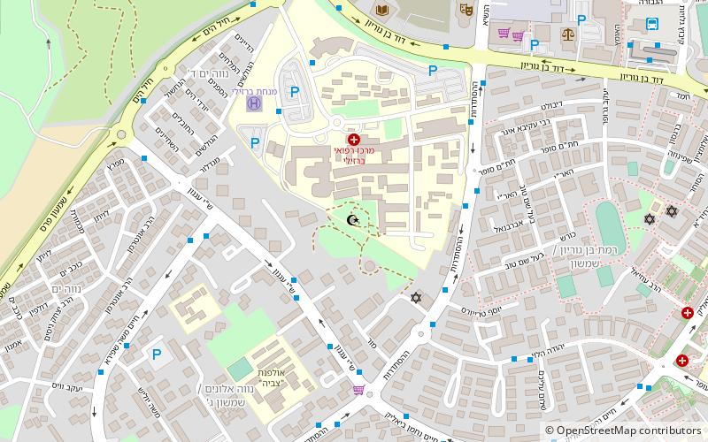 maqam al nabi hussein ashkelon location map