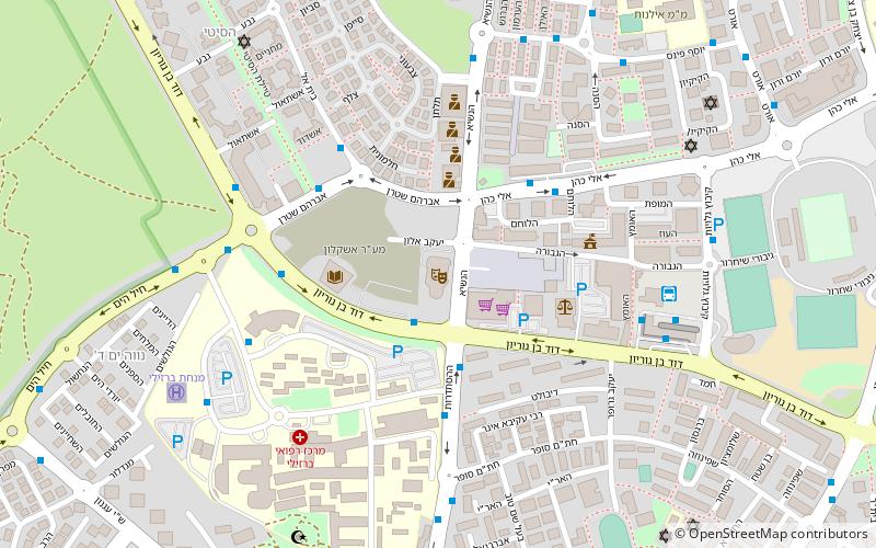 heichal hatarbut ashkelon location map