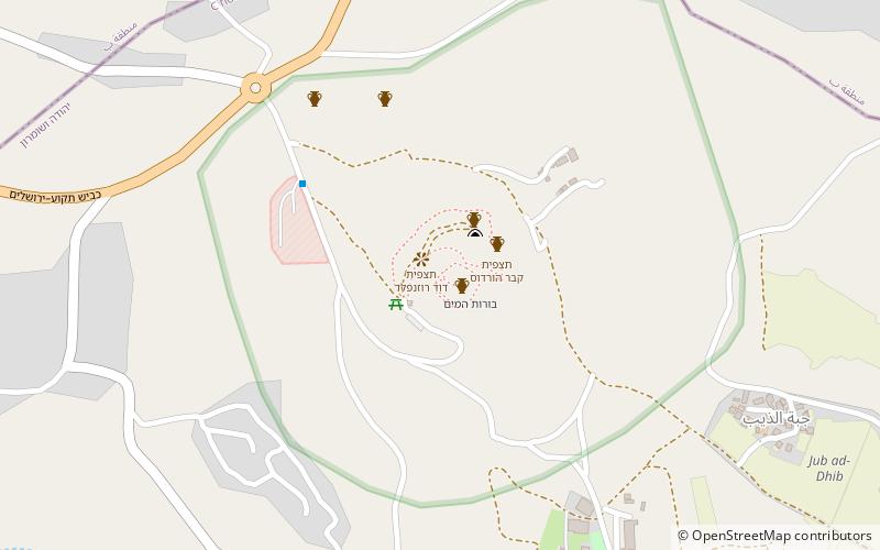 Herod's Palace location map