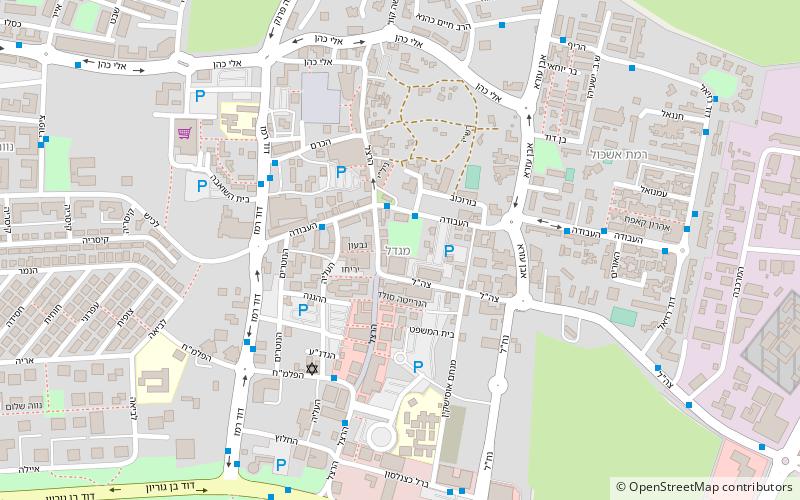 migdal ashkelon location map