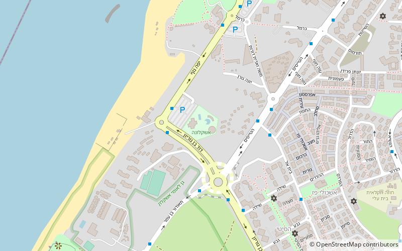 ashkeluna ashkelon location map
