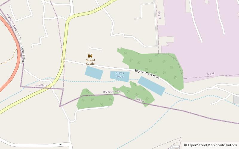 Piscinas de Salomón location map