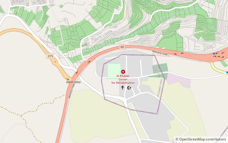 Al-Khader Stadium location map