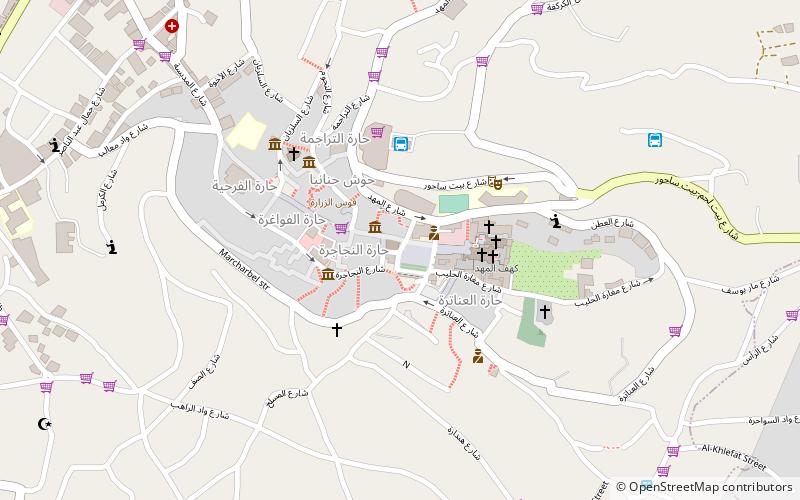 Omar-Moschee location map