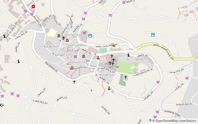 Manger Square location map