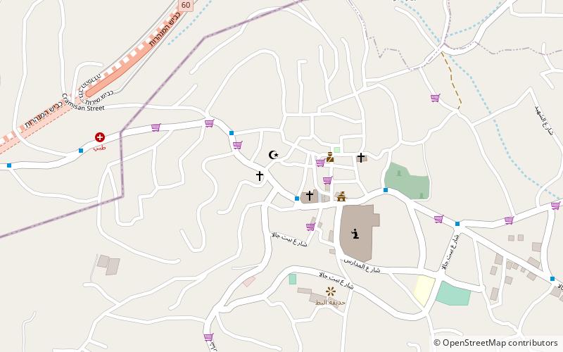 Bajt Dżala location map