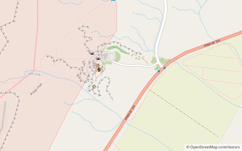 qumran cemetery location map