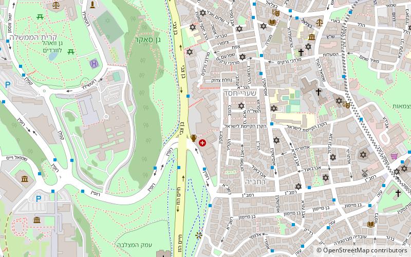 Kiryat Wolfson location map