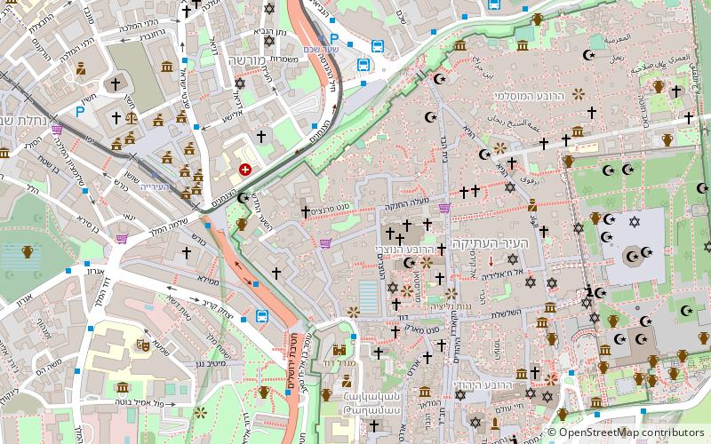 Christian Quarter location map