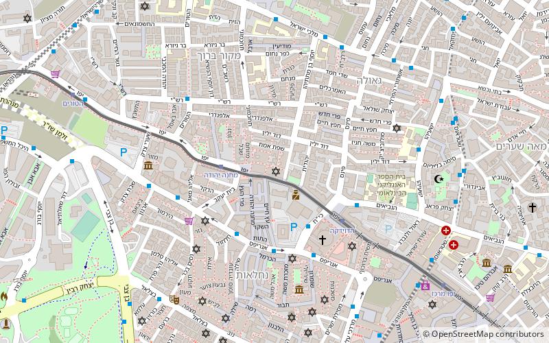 Zoharei Chama Synagogue location map